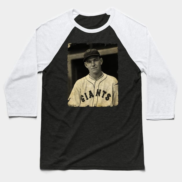 Mel Ott Legend in San Francisco Giants Baseball T-Shirt by SOEKAMPTI